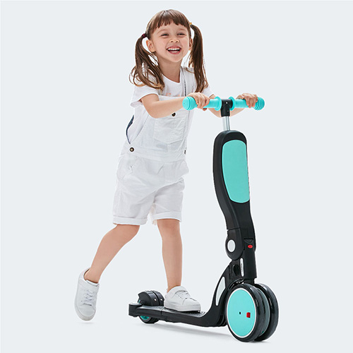 Bebehoo five-in-one transforming stroller Blue